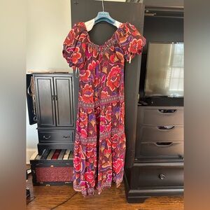 Farm Rio Floral Midi Dress